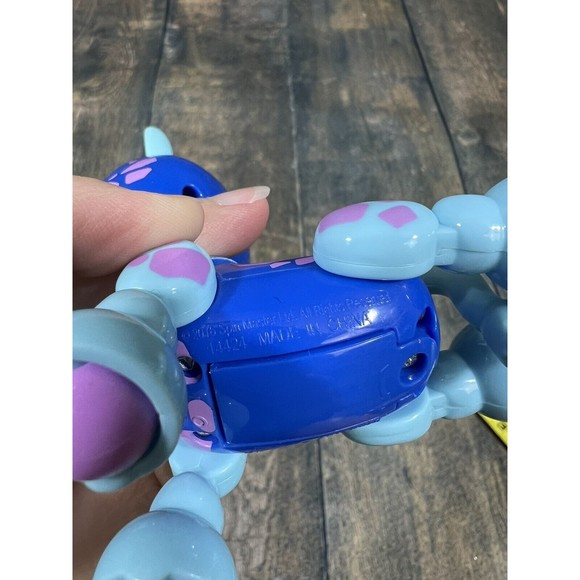 Zoomer Zups Interactive Giraffe With Lights & Sounds! Safari Pets Rafa! Blue! - Picture 11 of 13